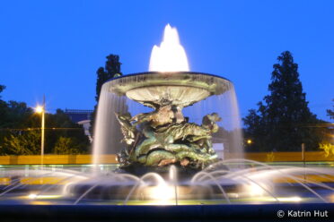 Brunnen am Albertplatz